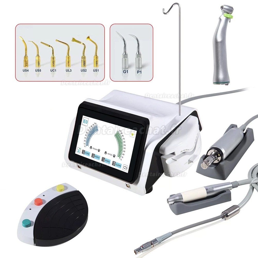 Moteur piezo chirurgie et Moteur d'implant deux en un Équipement d'implant dentaire XLY-ZZJ300